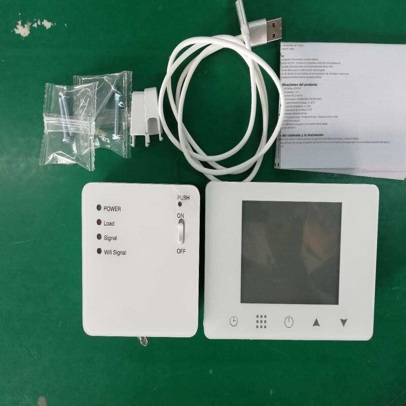 Termostat smart HYSEN HY09RF-WiFi-RF Tuya, incalzire gaz Termostat smart HYSEN HY09RF-WiFi-RF Tuya, incalzire gaz